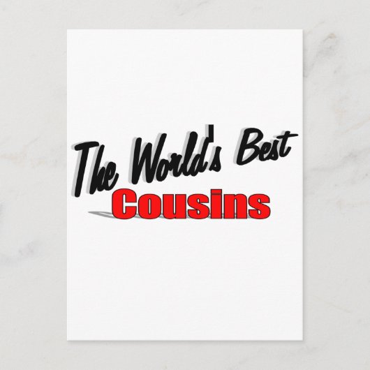 De beste neven ter wereld briefkaart (Voorkant)