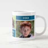 De beste Nonna Photo Collage Giant Coffee-Mok ter  Grote Koffiekop (Rechts)