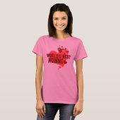 De beste nonni ter wereld t-shirt (Voorkant volledig)