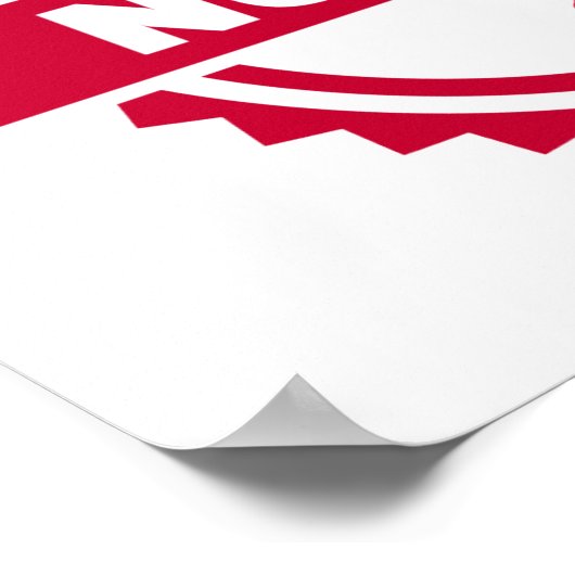 De beste notaris ter wereld poster (Hoek)