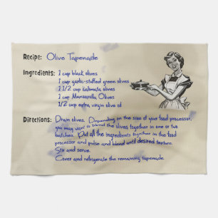 De beste olijfgaard theedoek
