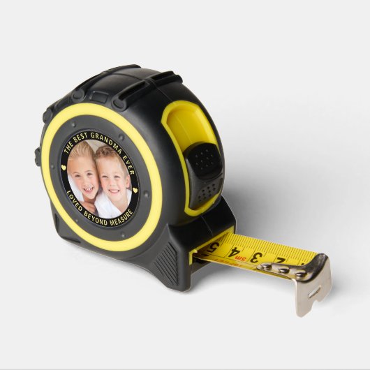 De beste oma ooit geliefd buiten maatregel foto rolmaat (Hoek)