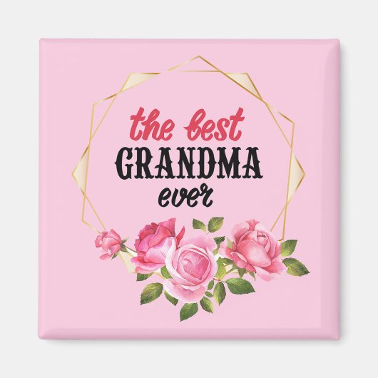 De beste oma ooit magneet (Voorkant)