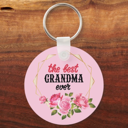 De beste oma ooit sleutelhanger (Voorkant)