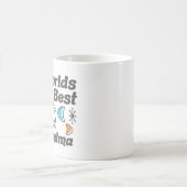 De beste Oma Retro Koffiemok (Center)