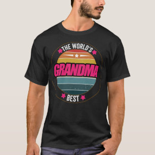 de beste oma retro rodeo amadeus t-shirt