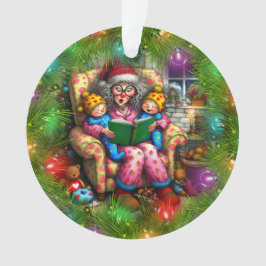 De beste oma ter wereld / moeder / babysitter ornament