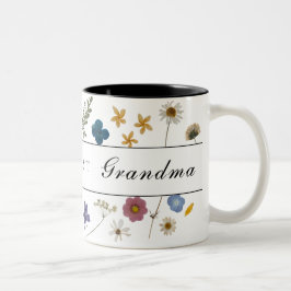 De beste oma ter wereld Moederdag Tweekleurige Koffiemok