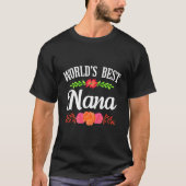 De beste oma ter wereld t-shirt (Voorkant)
