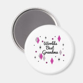 De beste oma uit de Mideeuw ter wereld Magneet (Voorkant / Achterkant)