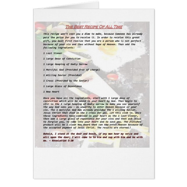 De beste ontvanger van alle tijd - evangelspoor (Voorkant)