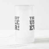 De beste oom ooit matglas bierpul (Center)