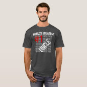 De beste oom van de wereld, de grootste oom van de t-shirt (Voorkant volledig)