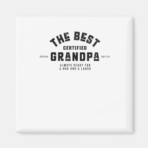 De beste opa. Altijd klaar voor een knuffel en een Magneet