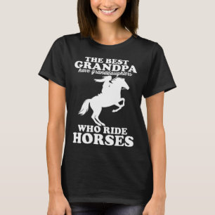 De beste opa heeft opa-dochters die de Horen riepe T-shirt
