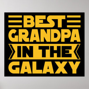 De beste opa in de melkweg poster