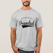 De Beste Opa T-Shirt - Licht (Voorkant)