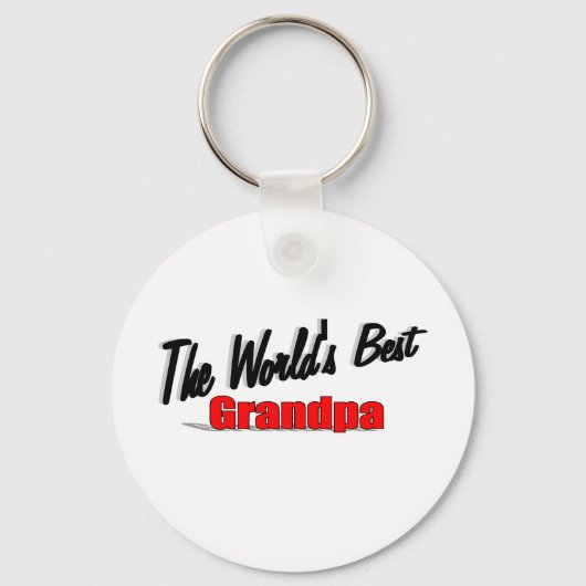 De beste opa ter wereld sleutelhanger (Voorkant)