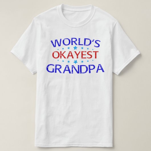 de beste opa ter wereld t-shirt (Design voorkant)