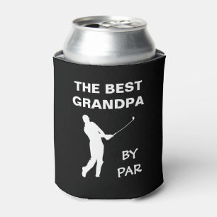 De beste opa van Par Golf Granddad Golfer pun Blikjeskoeler