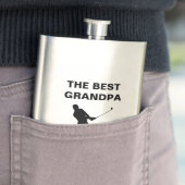 De beste opa van Par Golf Granddad Golfer pun Flacon (Voorbeeld)