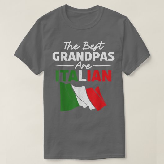 De beste opa's zijn Italiaans opa 31585432 T-shirt (Design voorkant)