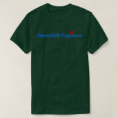 De beste OpenShift Engineer Ninja T-shirt (Design voorkant)