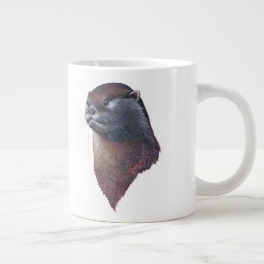 De beste Otter Jumbo-Mok Grote Koffiekop (Rechts)