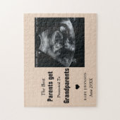 De beste ouders worden gepromoveerd tot foto-echog legpuzzel (Verticaal)