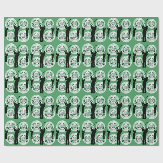 De beste pa Golfer ter wereld - onze vader Cadeaupapier (Vlak)