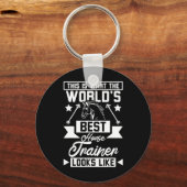 De beste paardentrainer ter wereld 1 sleutelhanger (Voorkant)
