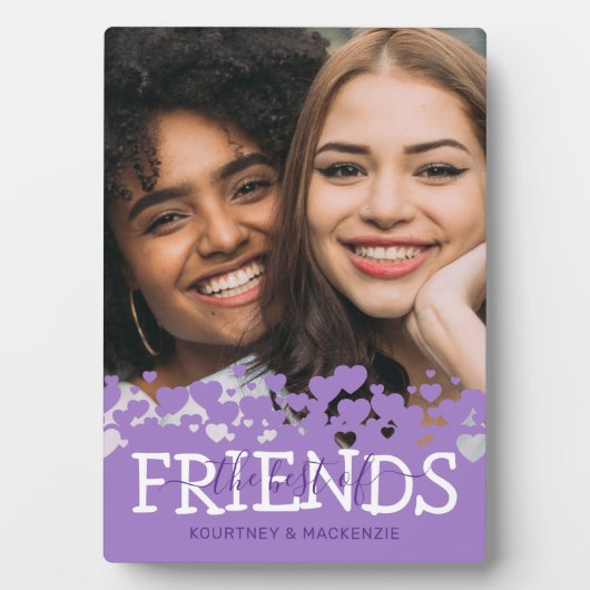 De beste Paarse foto van Friends Fotoplaat (voorkant)