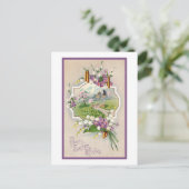 De beste paaswensen zijn  feestdagenkaart (Staand voorkant)