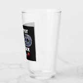 "De beste pap mijn rock liefde altijd" Graphic Glas (Links)