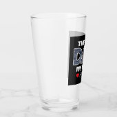 "De beste pap mijn rock liefde altijd" Graphic Glas (Rechts)