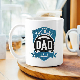 De beste pap ooit Modern Vaderdag cadeau Koffiemok