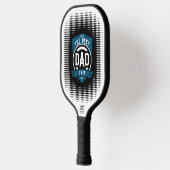 De beste pap ooit Modern Vaderdag cadeau Pickleball Paddle (Links)