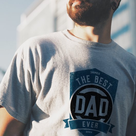 De beste pap ooit Modern Vaderdag cadeau T-shirt