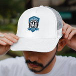 De beste pap ooit Modern Vaderdag cadeau Trucker Pet<br><div class="desc">De beste vader ooit een modern typografische ontwerp in blauw,  zwart-wit,  gewaagd en eenvoudig,  goed aangepast cadeau voor vader,  toekomstige vader of opa op vaderdag,  verjaardag,  enz. Pas het aan met je eigen woorden en kleur.</div>