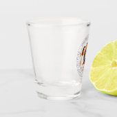 De beste pap ooit Moderne klassieke foto Shot Glas (Links)