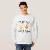De beste pap pakt de T-shirt uit (Voorkant volledig)