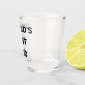 De beste pap-Vaderdag ter wereld Shot Glas (Rechts)