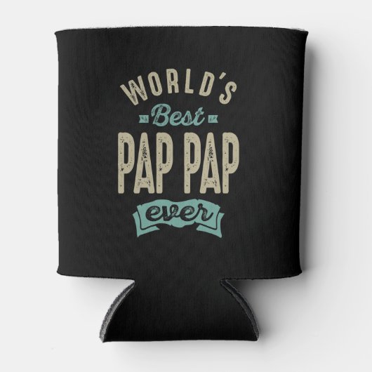 De beste pap van de wereld blikjeskoeler (Voorkant)