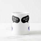 De beste papa Boos boze grappige oude man Mok (Center)