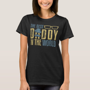 De beste papa in de wereld trots papa is vader t-shirt