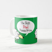 De beste papa koffie Mok (Voorkant links)