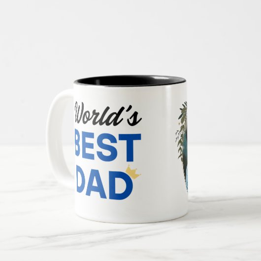 De beste papa mok ter wereld (Voorkant links)