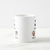 De beste papa Mok ter wereld | Aangepaste Baby Fac (Center)