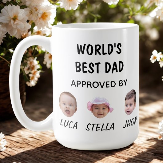 De beste papa Mok ter wereld | Aangepaste Baby Fac