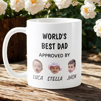 De beste papa Mok ter wereld | Aangepaste Baby Fac